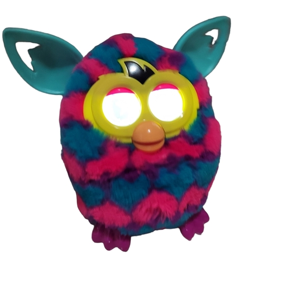 Furby Boom Electronic Interactive Toy 2013 Purple Pink Blue Hearts Working&Funny - Picture 9 of 10